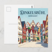 Dinkelsbühl Deutschland Postkarte (Vorne/Hinten)