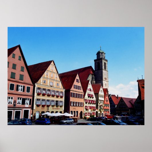 Dinkelsburhl Print Poster (Vorne)