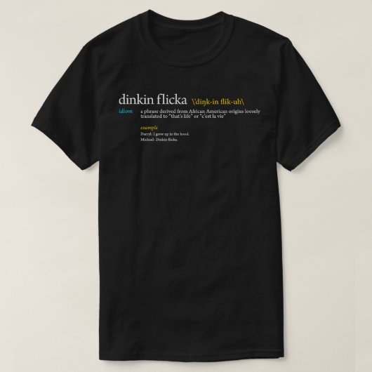 Dinkin Flicka T-Shirt (Design vorne)