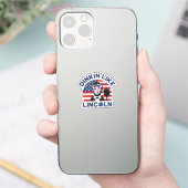 Dinkin Like Lincoln Aufkleber (Telefon)