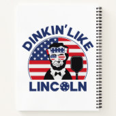 Dinkin Like Lincoln Notizblock (Rückseite)