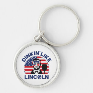 Dinkin Like Lincoln Schlüsselanhänger