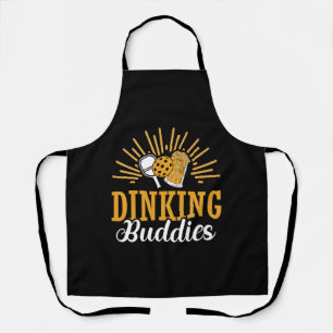 Dinking Buddies Pickleball Paddle Sports Game Schürze
