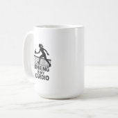 Dinking is My Cardio Kaffeetasse (Vorderseite Links)