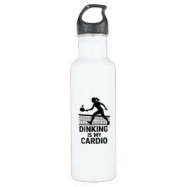 Dinking Is My Cardio Premium Edelstahlflasche