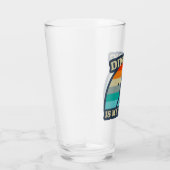 Dinking ist mein Cardio Pickleball Glas (Rechts)