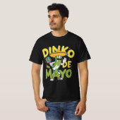 Dinko De Mayo, Funny Cinco De Mayo Pickleball Pic T-Shirt (Vorne ganz)