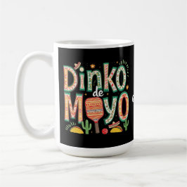 Dinko de Mayo Funny Cinco de Mayo Pickleball Pun Kaffeetasse