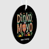 Dinko de Mayo Funny Cinco de Mayo Pickleball Pun Ornament (Vorderseite)
