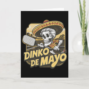 Dinko De Mayo Lustiger Pickleball Cinco De Mayo Sk Karte