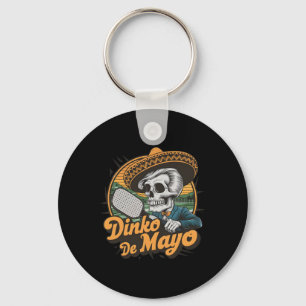 Dinko De Mayo Lustiger Pickleball Cinco De Mayo Sk Schlüsselanhänger
