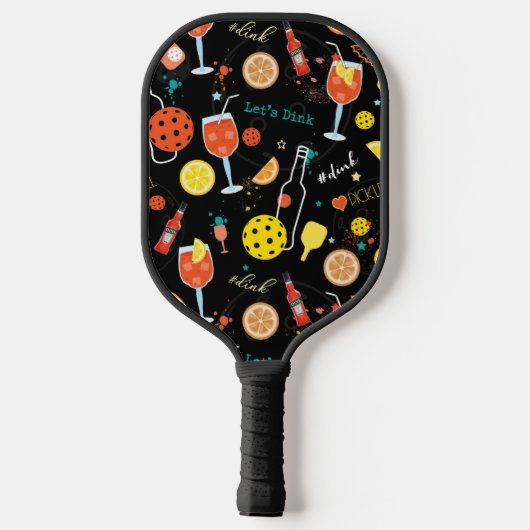 Dinks and drinks pickleball paddle (Rückseite)