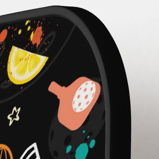 Dinks and drinks pickleball paddle (Linke Seite)