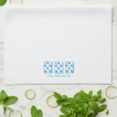 Dinks, Drinks & Dots / Pickleball Mahjong Benutzer Geschirrtuch (Gefaltet)