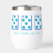Dinks, Drinks & Dots / Pickleball Mahjong Custom (Vorderseite)