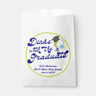 Dinks mit dem Graduate Pickleball Abschluss Geschenktütchen