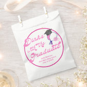 Dinks mit dem Pink Pickleball-Abschluss Graduate Geschenktütchen (Ausgeschnitten)