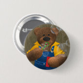 Dinky Bär: Durchbrennenblasen Button (Vorne & Hinten)