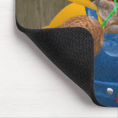 Dinky Bär: Durchbrennenblasen Mousepad (Ecke)