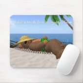 Dinky Bär: Sommer-Gefühle Mousepad (Mit Mouse)