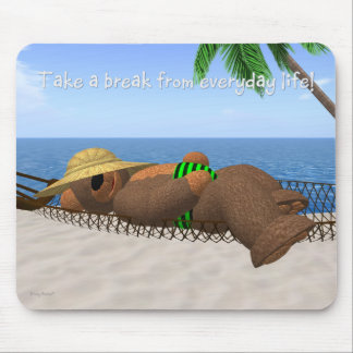 Dinky Bär: Sommer-Gefühle Mousepad