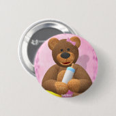 Dinky Bären Babygirl Button (Vorne & Hinten)
