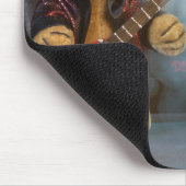 Dinky Bären Rockband Mousepad (Ecke)