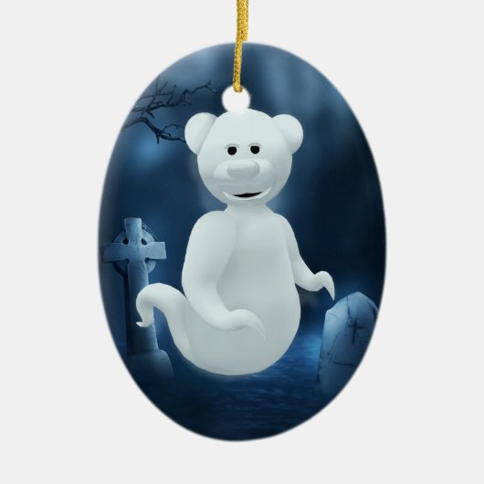 Dinky Bären wenig Geist Keramik Ornament (Vorne)
