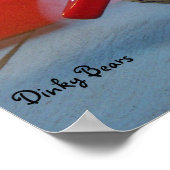 Dinky Bears auf Tour Poster (Ecke)