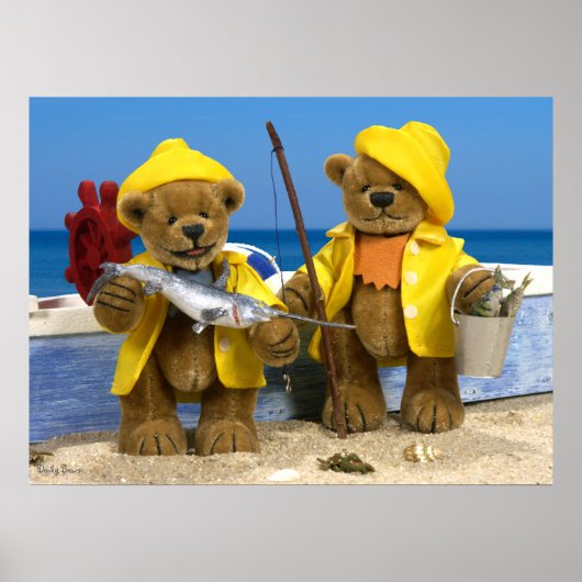 Dinky Bears: Fischer Poster (Vorne)