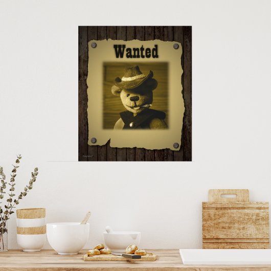 Dinky Bears: Gewollt Poster (Küche)