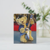 Dinky Bears Gitarrist Postkarte (Stehend Vorderseite)