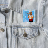 Dinky Bears GRILLEN Koch Button (Beispiel)