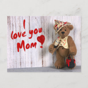 Dinky Bears: Ich Liebe dir Mama Postkarte