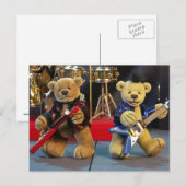 Dinky Bears im Konzert Postkarte (Vorne/Hinten)