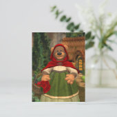Dinky Bears: Kleine Rothalskappe Postkarte (Stehend Vorderseite)