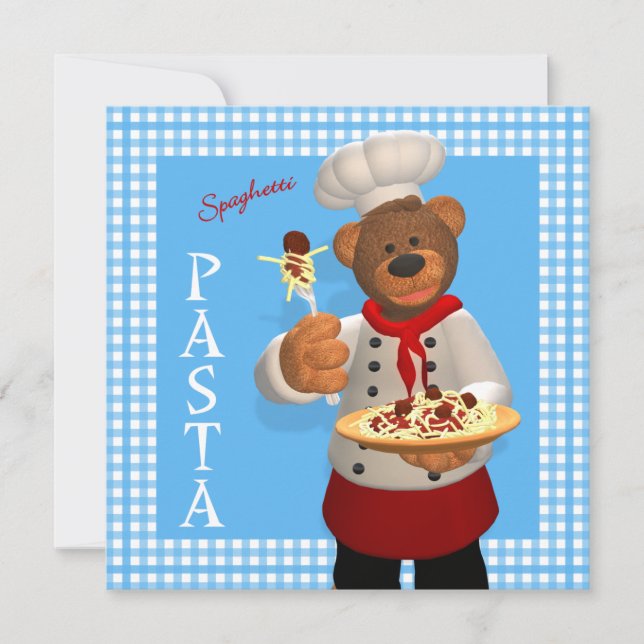 Dinky Bears Koch: Pasta (Vorderseite)