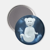 Dinky Bears Little Ghost Magnet (Vorderseite/Rückseite)