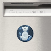 Dinky Bears Little Ghost Magnet (In Situ (Geschirrspüler))