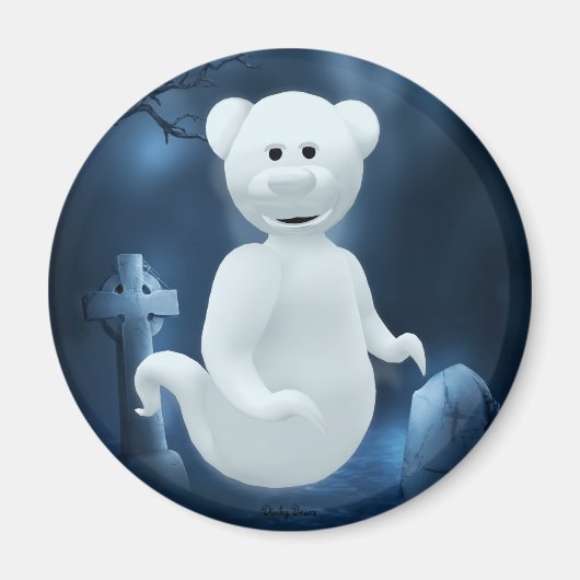 Dinky Bears Little Ghost Magnet (Vorne)