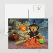 Dinky Bears Little Hexe Postkarte (Vorne/Hinten)