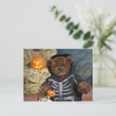 Dinky Bears Little Skeleton Postkarte (Stehend Vorderseite)