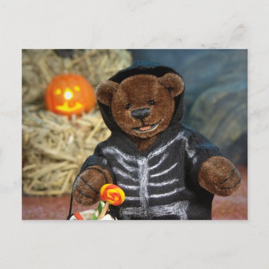 Dinky Bears Little Skeleton Postkarte (Vorderseite)