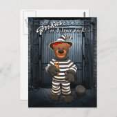 Dinky Bears Little Trick oder Treateur Prisoner Postkarte (Vorne/Hinten)