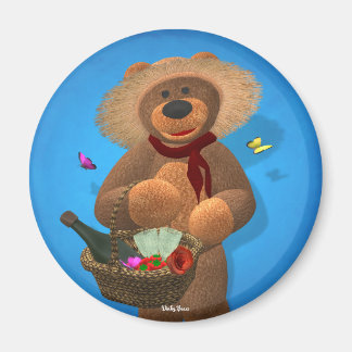 Dinky Bears: Picnic Time Magnet