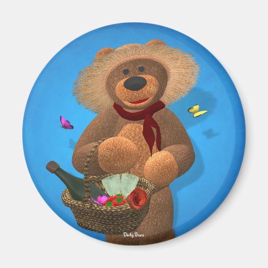 Dinky Bears: Picnic Time Magnet (Vorne)