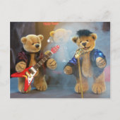 Dinky Bears Rockband Postkarte (Vorderseite)