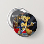 Dinky Bears: Rockstar Button (Vorne & Hinten)
