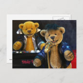 Dinky Bears Singer Postkarte (Vorne/Hinten)