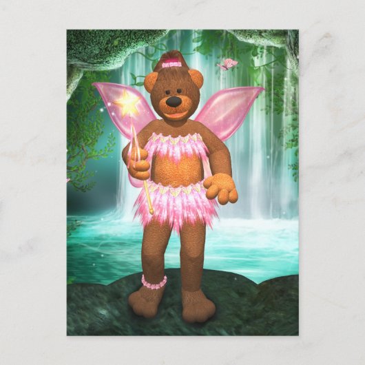 Dinky Bears Verzauberungsmärchen Postkarte (Vorderseite)